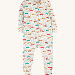 Frugi Lovely Babygrow - Let's Go!