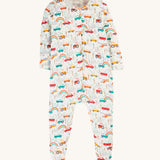 Frugi Lovely Babygrow - Let's Go!