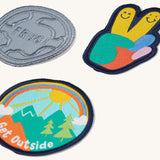 Frugi Get Outside/Rainbow Patch It - 3 Pack