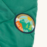 Frugi Robin Reversible Quilted Jacket - Teal/Moon