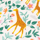 Jams de Jamie Jim de Frugi - Girafes blanches/rayures cosmos