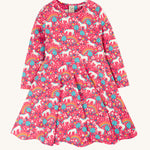 Robe patineuse Sofia de Frugi - Chevaux sauvages