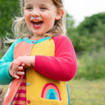 Cardigan Patsy de Frugi - Melon/Fleur