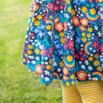 Frugi Sofia Skater Dress - Winter Hedgerow