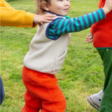 Pull-Ups en polaire Frugi Ted - Feu de joie