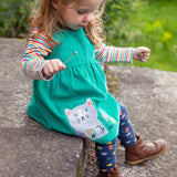 Robe Frugi Lily Cord - Iguane/Chat