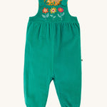 Frugi Lacey Reversible Dungaree - Iguana/Autumn Friends