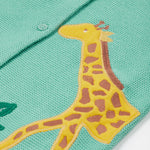 Frugi Colby Cardigan - Moss/Giraffe