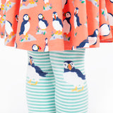 Frugi Norah Tights - Moss/Puffin