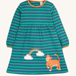 Robe Frugi Dolcie - Rayure Iguane/Tigre