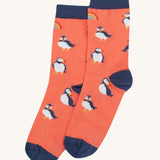 Frugi Rock My Socks 3 Pack - Cantaloupe/Puffin