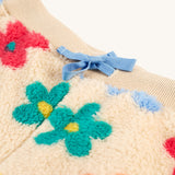 Frugi Ted Fleece Pull Ups - Flower Pop