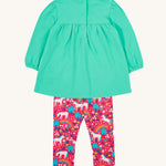 Frugi Tilly Outfit - Pacific Aqua/Wild Horses