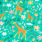 Couverture polaire douillette Frugi - Une tour de girafes