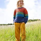 Pantalon en velours côtelé Frugi Kytto - Or