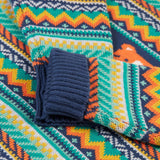 Frugi Fowey Fairisle Pull tricoté - Tigre