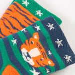 Frugi Grippy Socks 2 Pack - Tiger