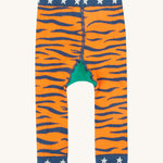 Frugi Little Knitted Leggings - Tiger