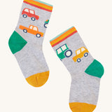 Frugi Little Socks 3 Pack - Cars