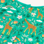 Robe Frugi Dani - Une tour de girafes