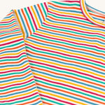 Frugi Lucia Top - Lingonberry Multi-Stripe