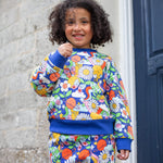 Frugi Superb Sweatshirt - Retro Happy