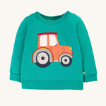 Frugi Easy On Jumper - Iguane/Tracteur