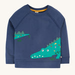 Pull Frugi Ethan - Bleu marine/crocodile