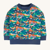 Frugi Superb Sweatshirt - Navy Alpine Adventures