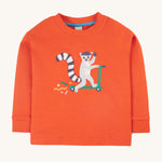 Frugi Owen Top - Bonfire/Lemur