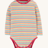 Body Betty de Frugi - Rayures multiples aux airelles