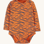 Lot de 2 bodys Frugi Super Special - Rayures Tigre/Iguane