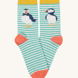 Lot de 3 paires de chaussettes Rock My Socks de Frugi - Melon/Macareux