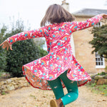 Robe patineuse Sofia de Frugi - Chevaux sauvages