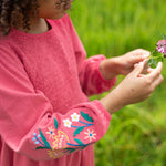 Robe Frugi Arlet - Pétale/Fleur