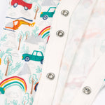 Frugi Lovely Babygrow - Let's Go!