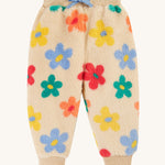 Frugi Ted Fleece Pull Ups - Flower Pop