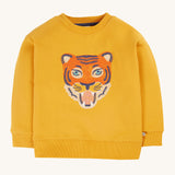 Sweat-shirt Frugi Superb Stitched - Or/Tigre