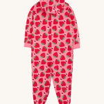 Frugi Big Snuggle Suit - Strawberry Pals