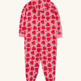 Frugi Big Snuggle Suit - Strawberry Pals