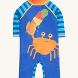 Frugi Little Sun Safe Suit - Crab