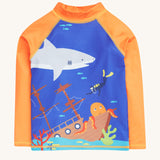 Frugi Sun Safe Rash Vest - Deep Sea Diver