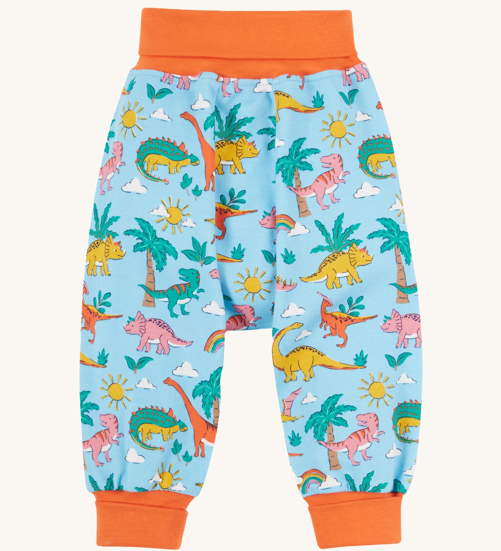 Frugi blue parsnip pants dinoland design