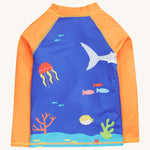 Frugi Sun Safe Rash Vest - Deep Sea Diver