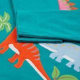 Frugi Adventure Applique Top - Dinosaur