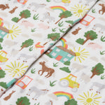 Frugi Lovely Babygrow - Farm Life