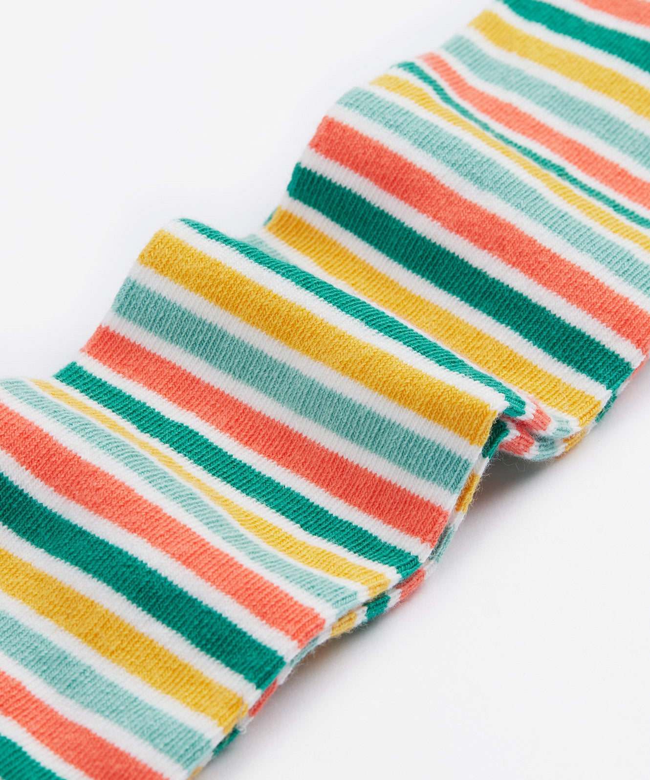 Frugi norah tights farm life stripe detail