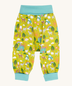 Frugi green parnsip pants farm life design