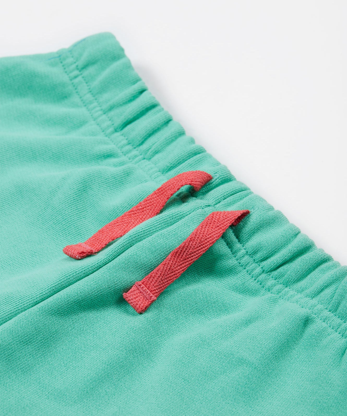 Frugi green crawler joggers daisy waist detail