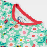 Frugi Lovely Babygrow- Busy Bugs